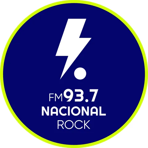 Logo Nacional Rock 93.7 FM