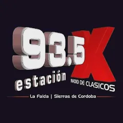 Logo Estación X 93.5 FM