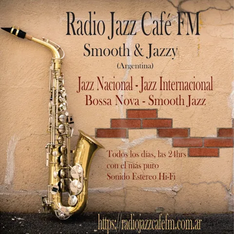 Logo Radio Jazz Cafè FM-Smooth & Jazzy