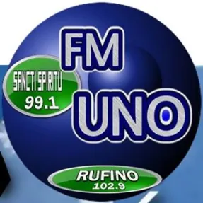Logo FM UNO 102.9 Rufino