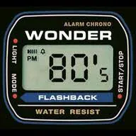 Logo Wonder 80's