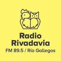 Logo Radio Rivadavia Río Gallegos 89.5 FM