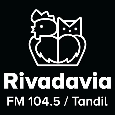 Logo Radio Rivadavia Tandil 104.5 FM