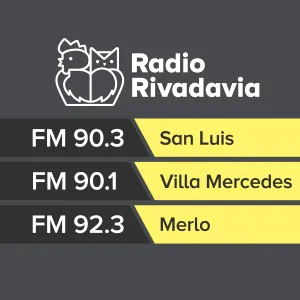 Logo Radio Rivadavia San Luis 90.3 FM