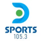 Logo D Sports Radio 105.3 FM